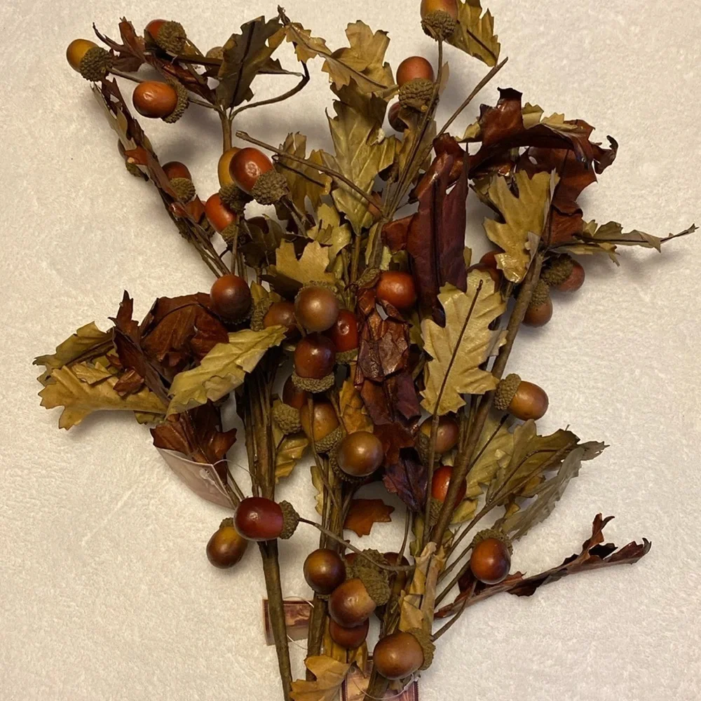 NWT Set of 6 fall acorn picks